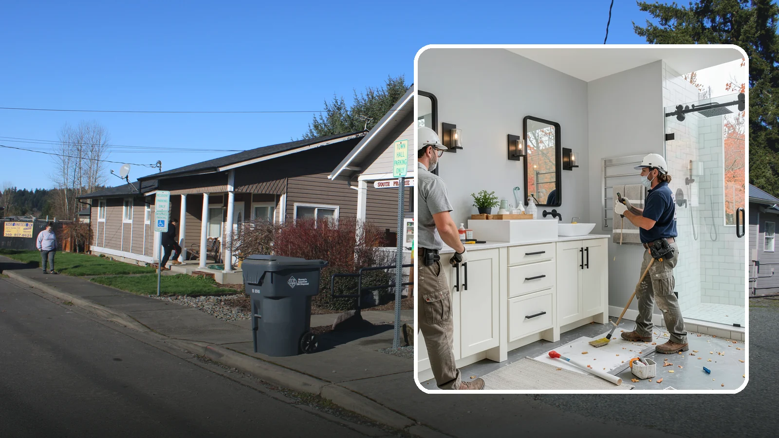 Bathroom Vanity Installation in South Prairie, Pierce County, WA - A bathroom vanity installation adds functional storage and a fresh focal point to your sink area.