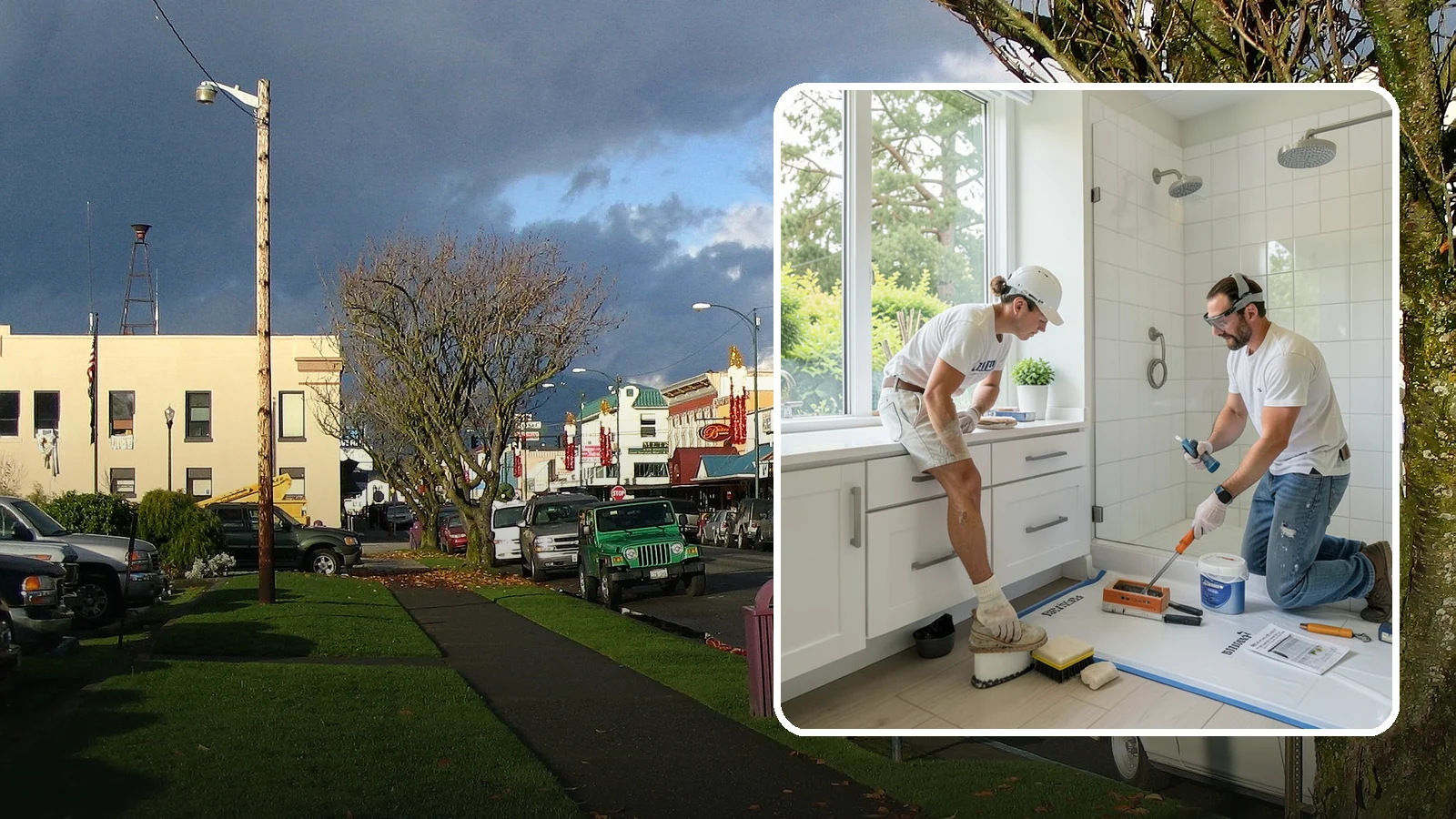 Bathroom Waterproofing in Arlington, Snohomish County, WA - Bathroom waterproofing seals wet areas to keep moisture out of your walls, floors, and framing.