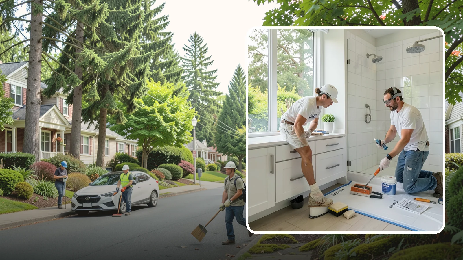 Bathroom Waterproofing in Beaux Arts Village, King County, WA - Bathroom waterproofing seals wet areas to keep moisture out of your walls, floors, and framing.