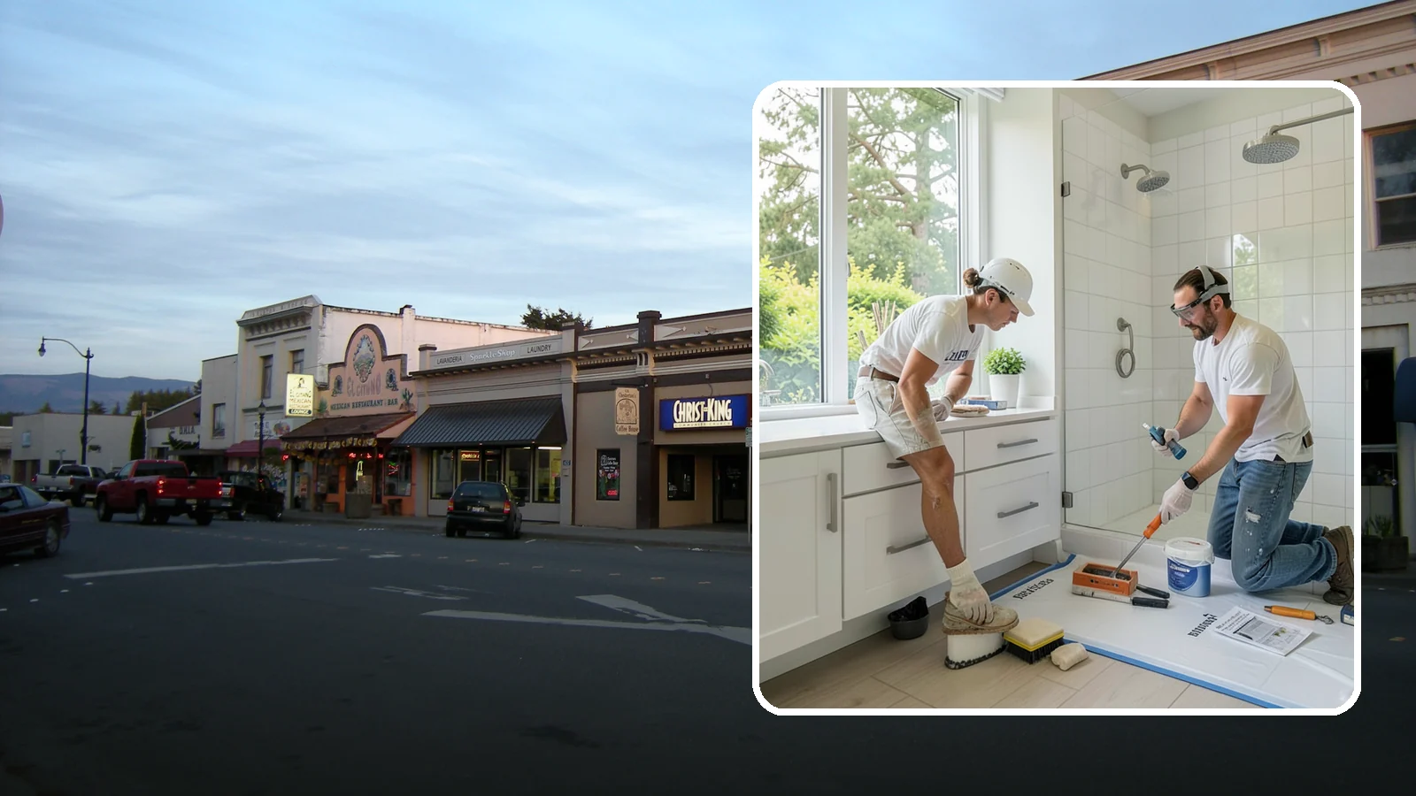 Bathroom Waterproofing in Burlington, Skagit County, WA - Bathroom waterproofing seals wet areas to keep moisture out of your walls, floors, and framing.