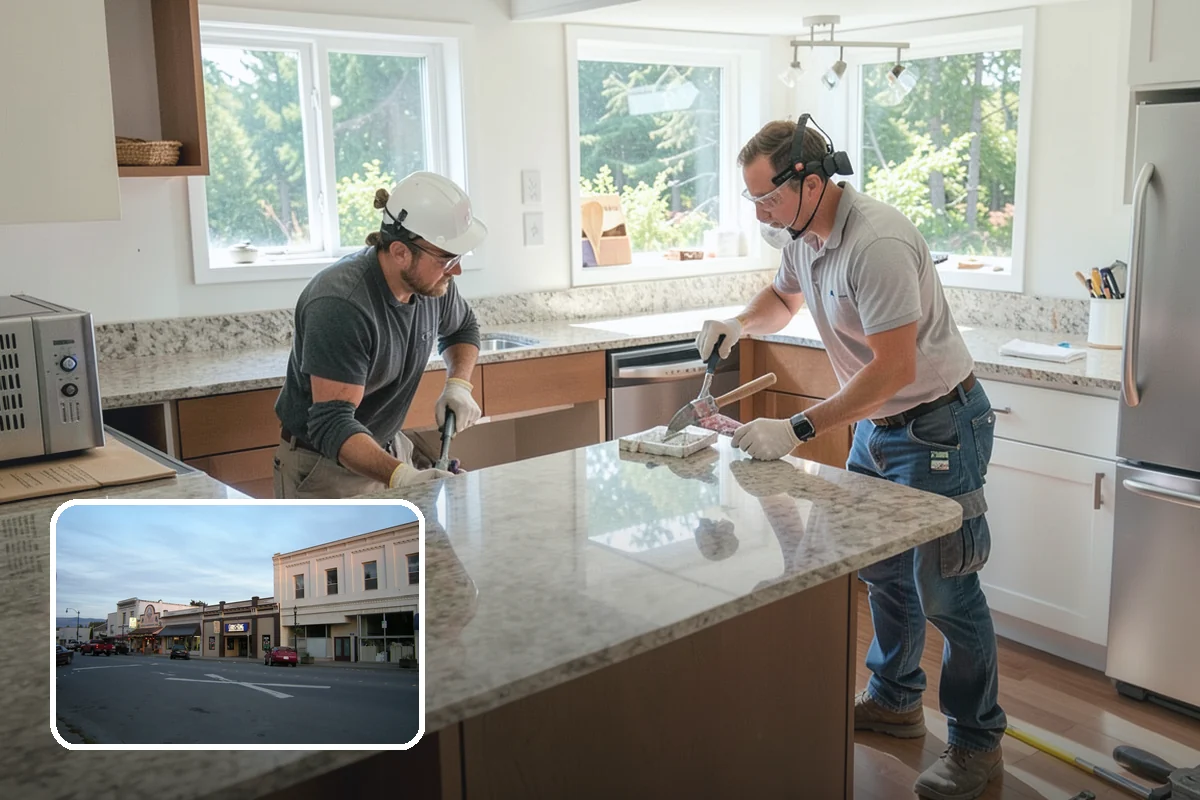 Bathroom Waterproofing in Burlington, Skagit County, WA - Blocks water from reaching framing and subfloor