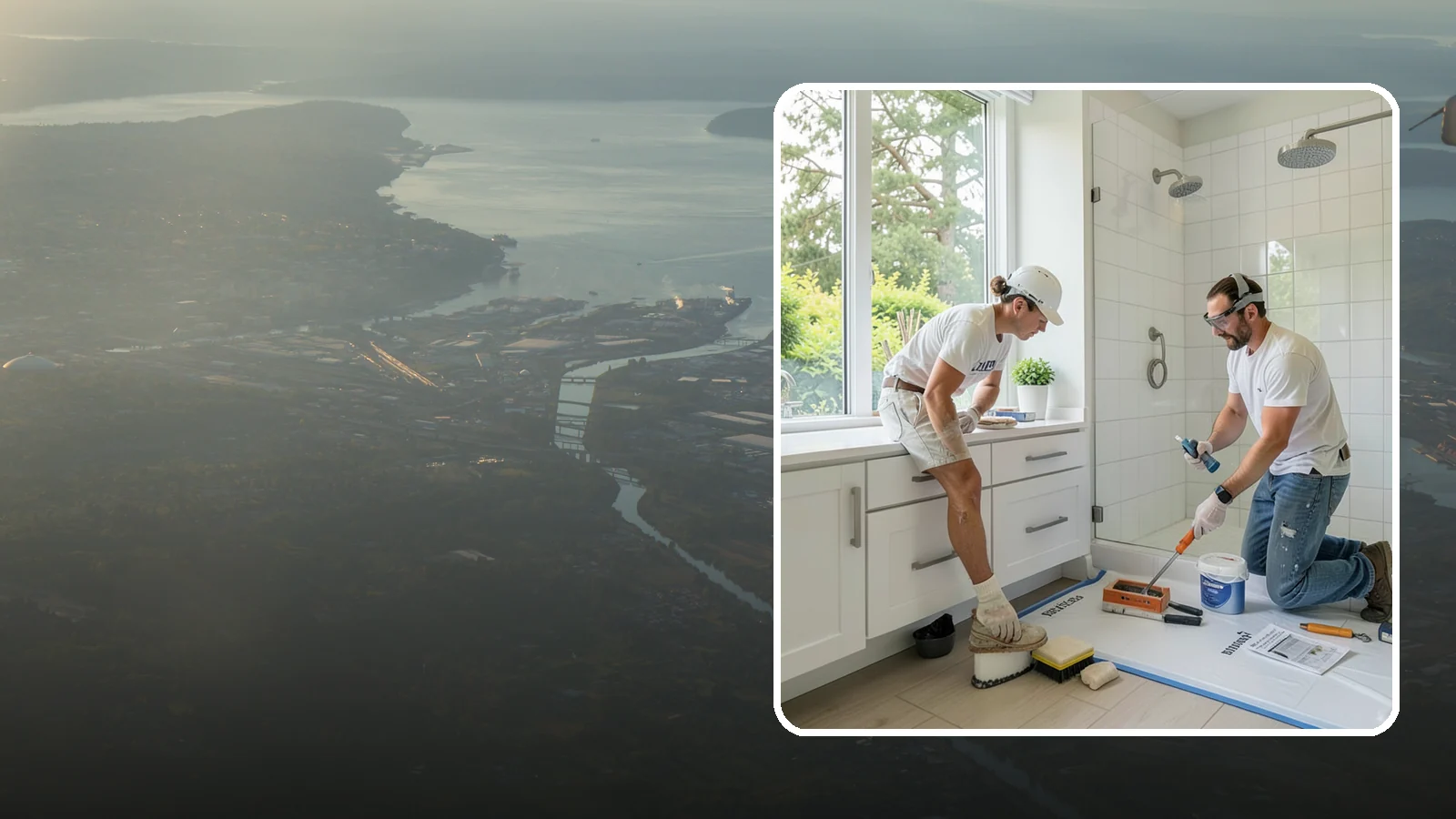 Bathroom Waterproofing in Fife, Pierce County, WA - Bathroom waterproofing seals wet areas to keep moisture out of your walls, floors, and framing.