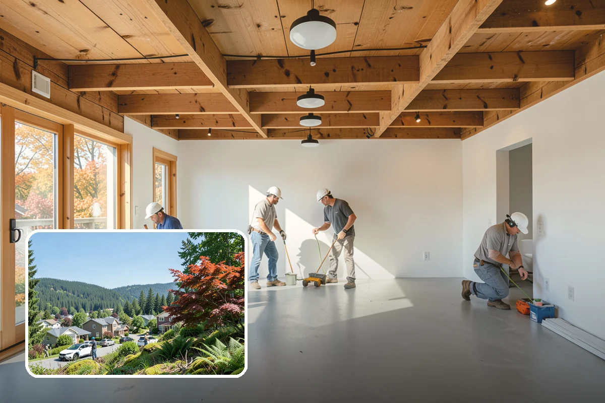 Bathroom Waterproofing in Index, Snohomish County, WA - Blocks water from reaching framing and subfloor