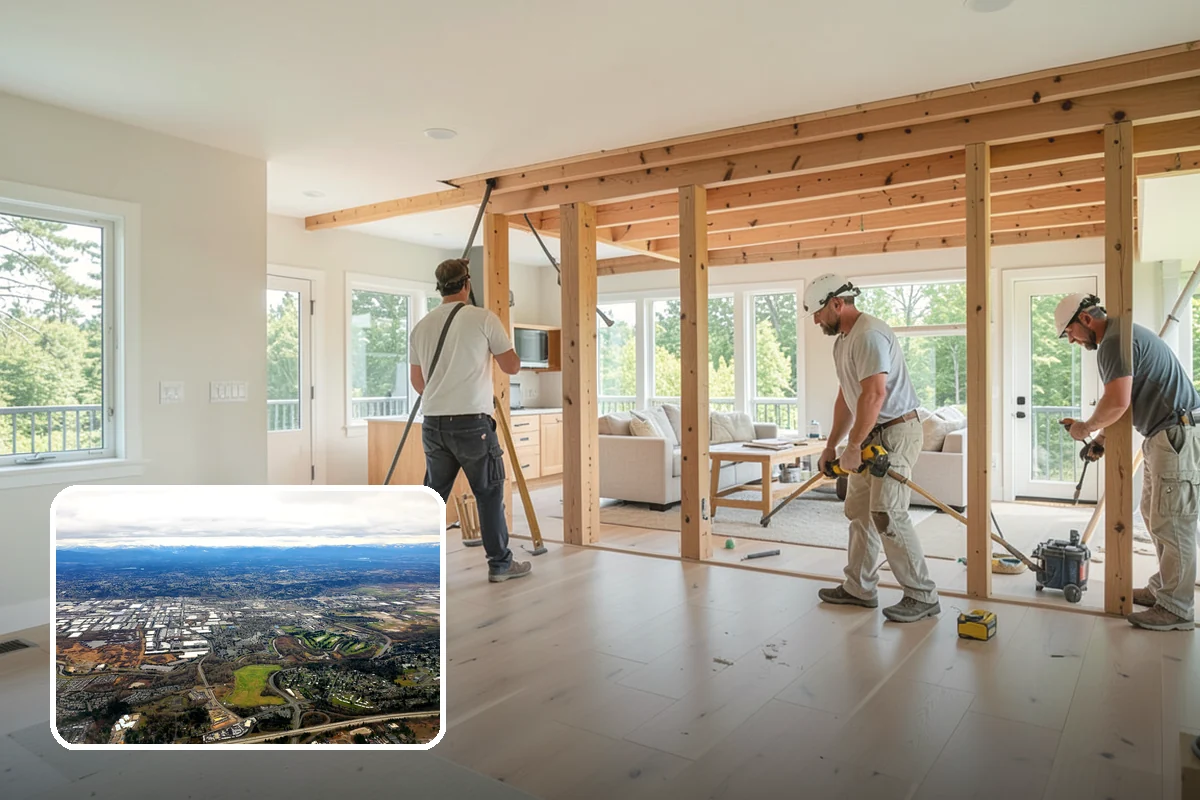 Bathroom Waterproofing in Kent, King County, WA - Blocks water from reaching framing and subfloor