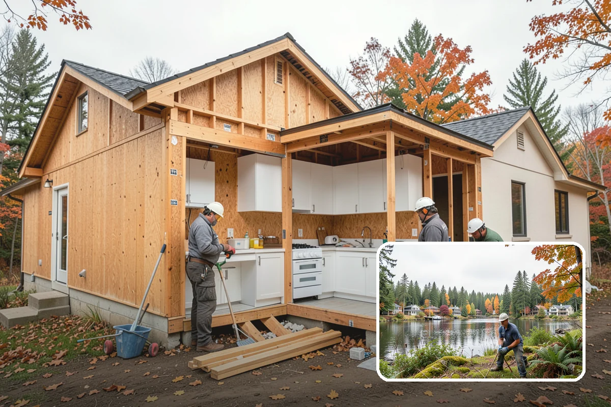 Bathroom Waterproofing in La Conner, Skagit County, WA - Blocks water from reaching framing and subfloor