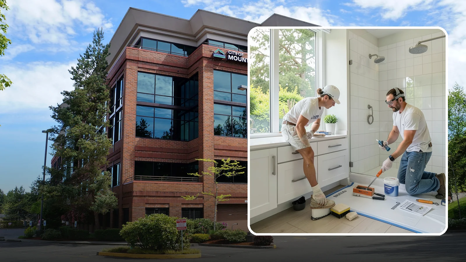 Bathroom Waterproofing in Mountlake Terrace, Snohomish County, WA - Bathroom waterproofing seals wet areas to keep moisture out of your walls, floors, and framing.