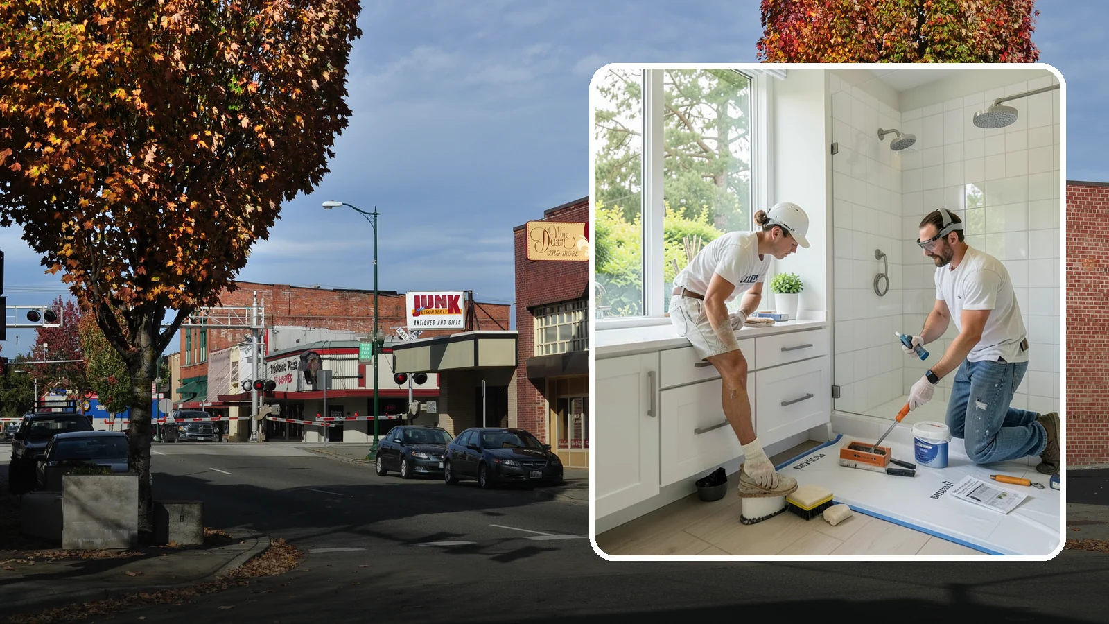 Bathroom Waterproofing in Puyallup, Pierce County, WA - Bathroom waterproofing seals wet areas to keep moisture out of your walls, floors, and framing.