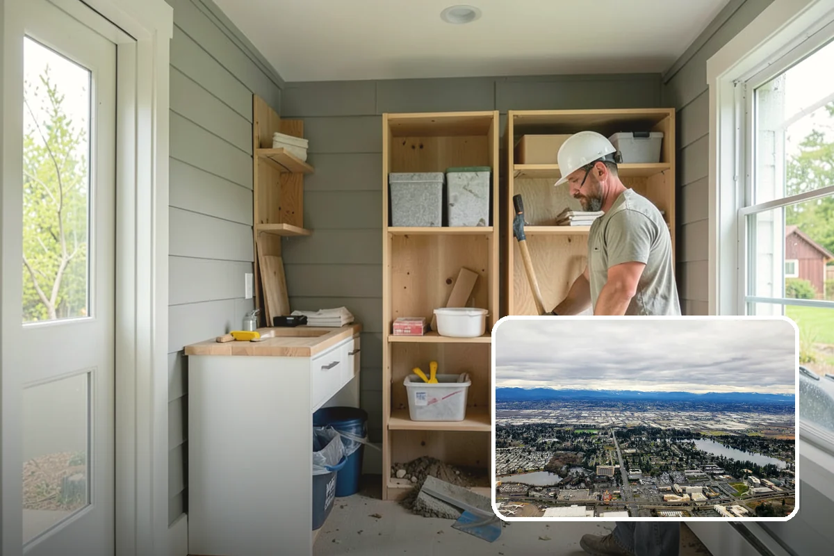 Bathroom Waterproofing in SeaTac, King County, WA - Blocks water from reaching framing and subfloor
