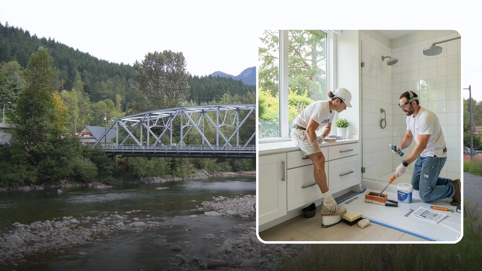 Bathroom Waterproofing in Skykomish, King County, WA - Bathroom waterproofing seals wet areas to keep moisture out of your walls, floors, and framing.