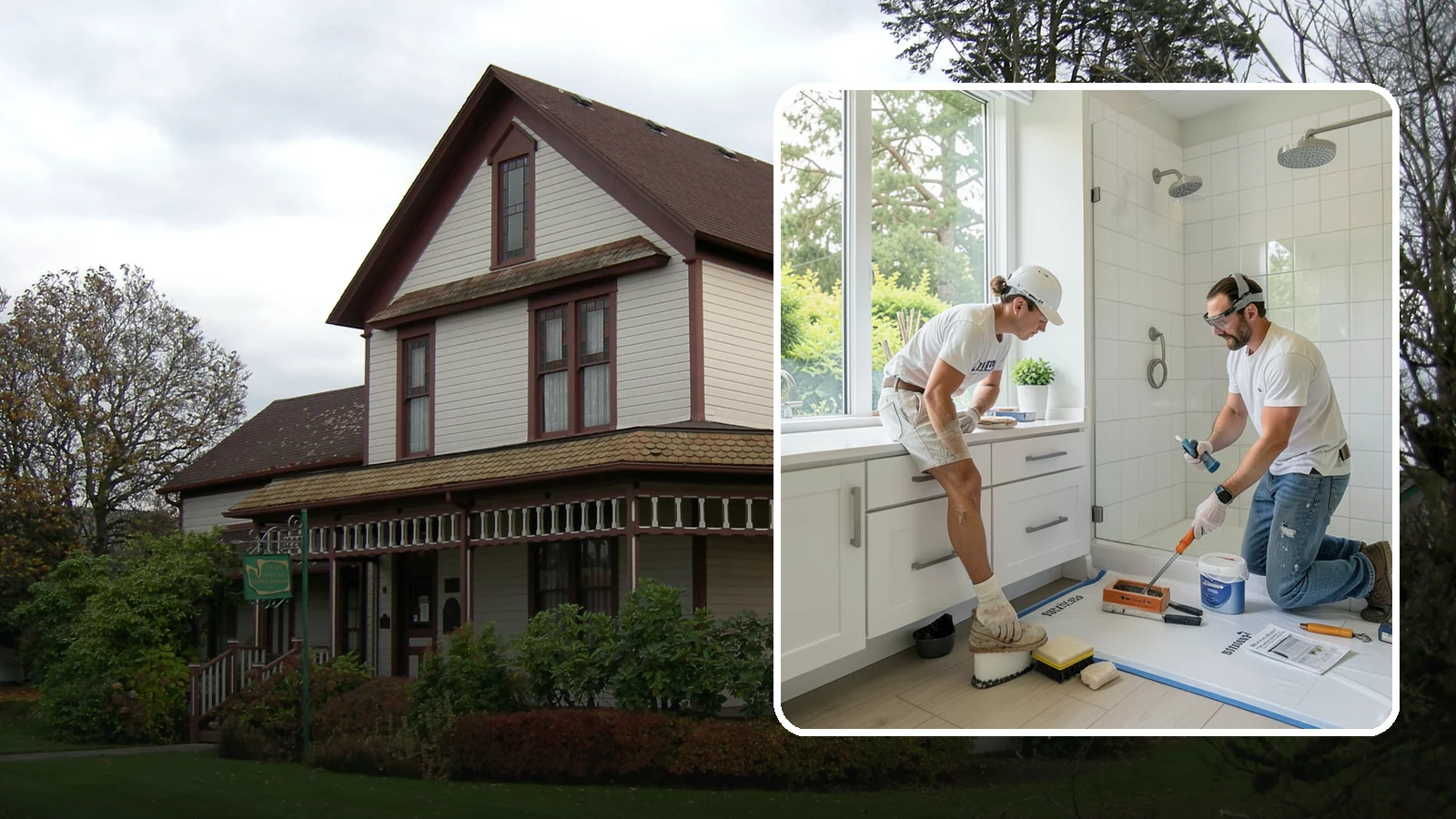 Bathroom Waterproofing in Sumner, Pierce County, WA - Bathroom waterproofing seals wet areas to keep moisture out of your walls, floors, and framing.