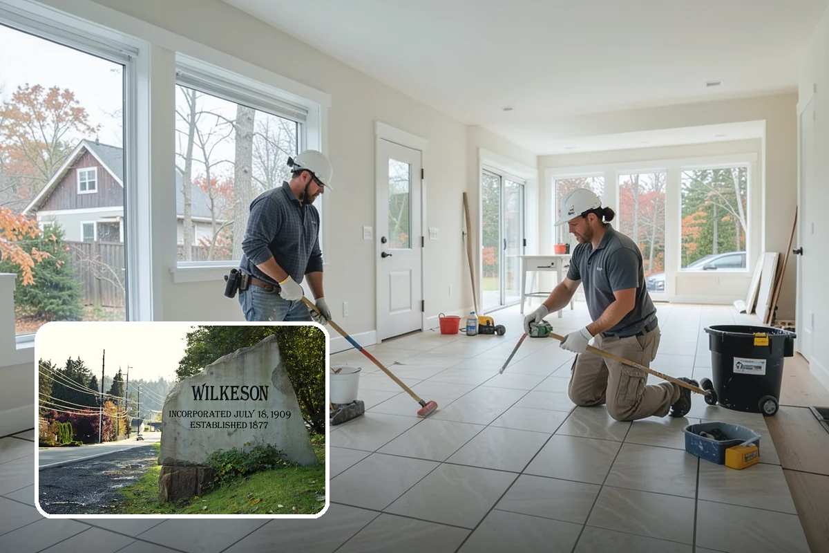 Bathroom Waterproofing in Wilkeson, Pierce County, WA - Blocks water from reaching framing and subfloor