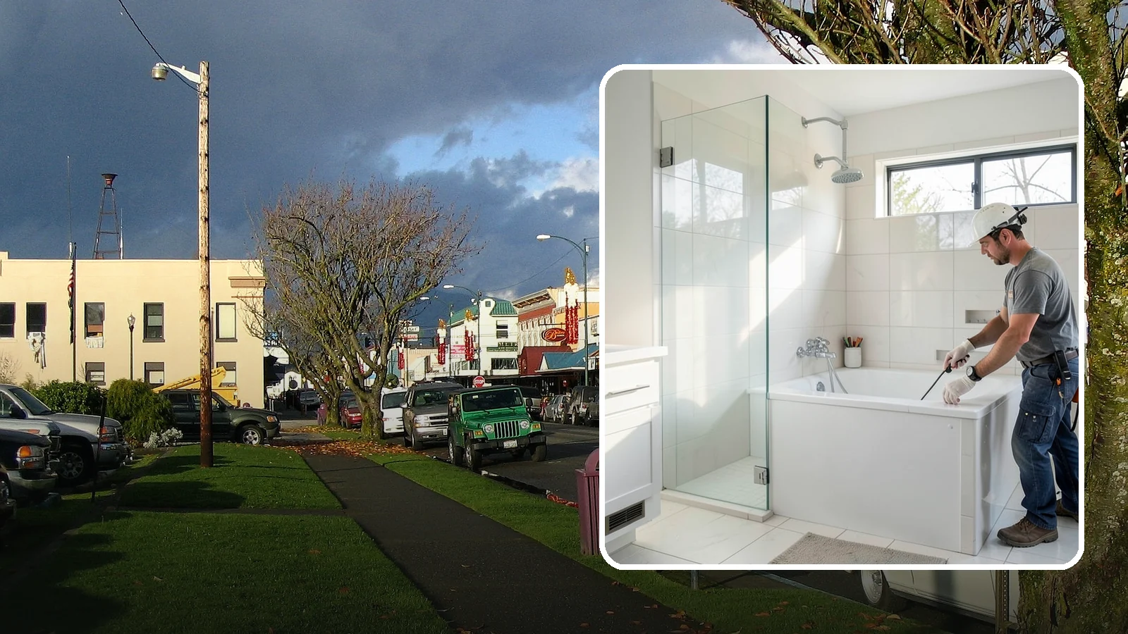 Bathtub Installation in Arlington, Snohomish County, WA - A bathtub installation sets a new tub with reliable plumbing and a clean, watertight surround.