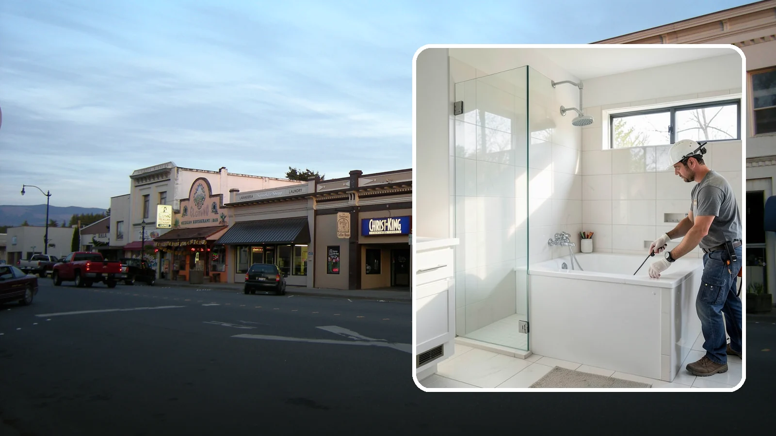 Bathtub Installation in Burlington, Skagit County, WA - A bathtub installation sets a new tub with reliable plumbing and a clean, watertight surround.