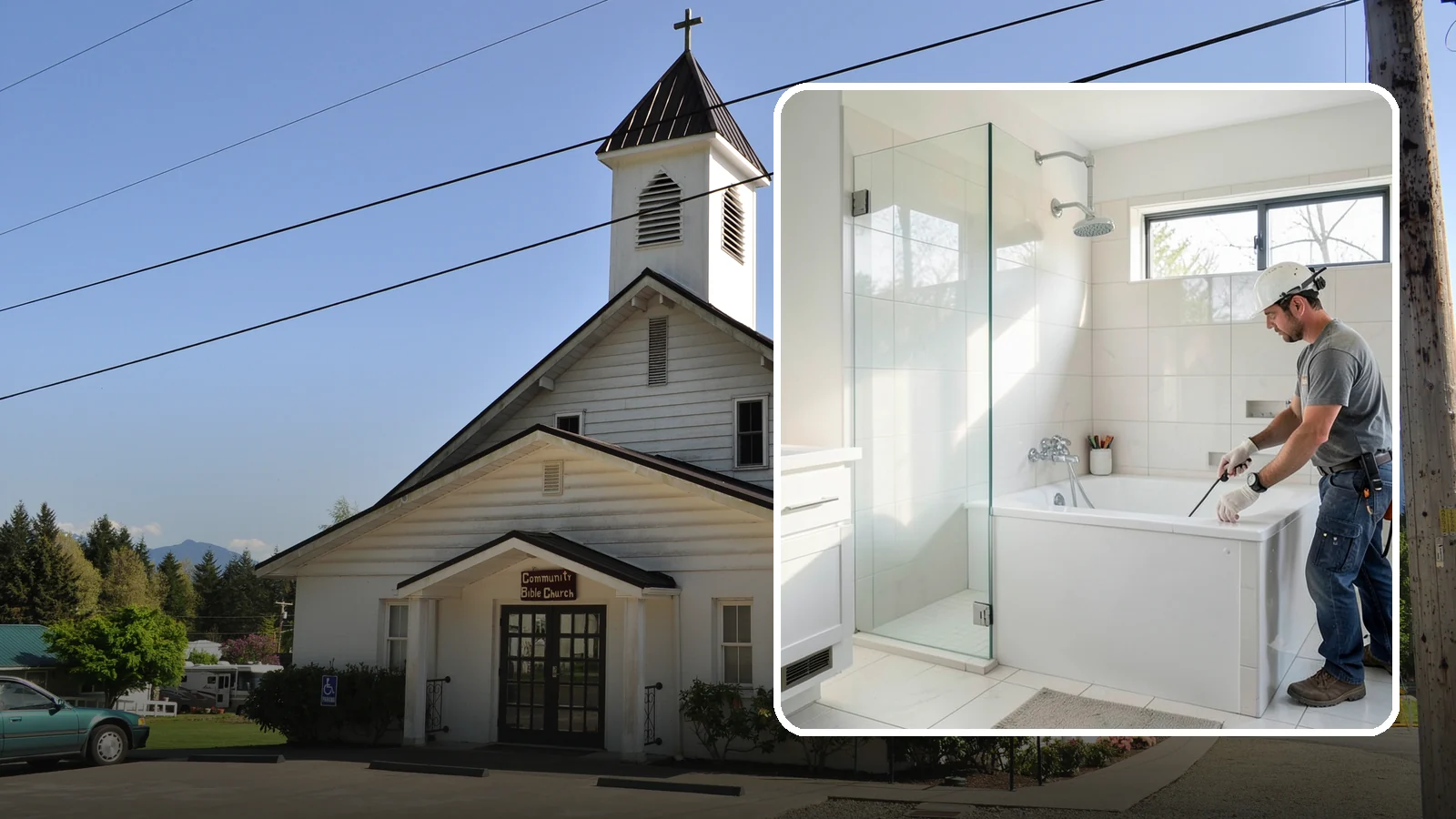 Bathtub Installation in Concrete, Skagit County, WA - A bathtub installation sets a new tub with reliable plumbing and a clean, watertight surround.
