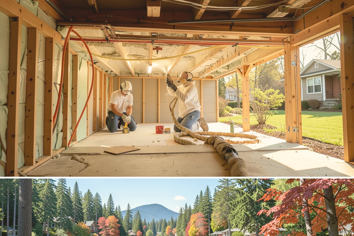 Bathtub Installation in Covington, King County, WA - Tub installations fit any part of the calendar since the work stays comfortably indoors.