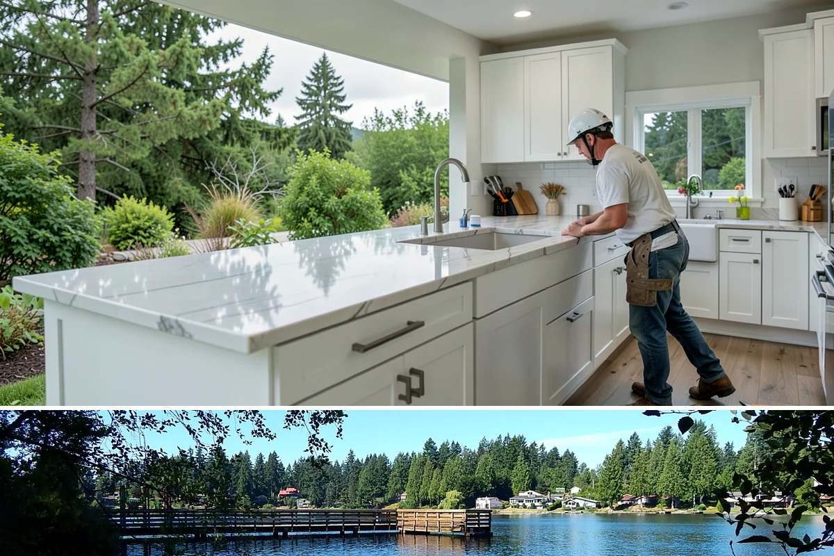 Bathtub Installation in Federal Way, King County, WA - Tub installations fit any part of the calendar since the work stays comfortably indoors.