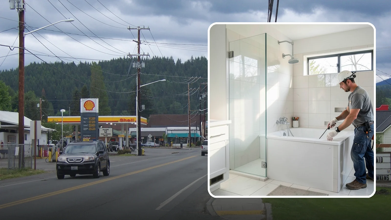 Bathtub Installation in Granite Falls, Snohomish County, WA - A bathtub installation sets a new tub with reliable plumbing and a clean, watertight surround.