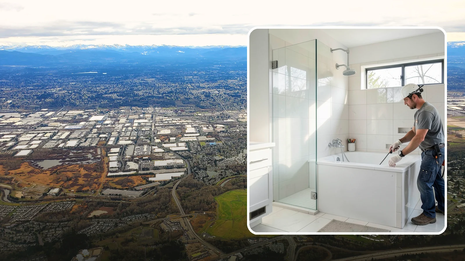 Bathtub Installation in Kent, King County, WA - A bathtub installation sets a new tub with reliable plumbing and a clean, watertight surround.