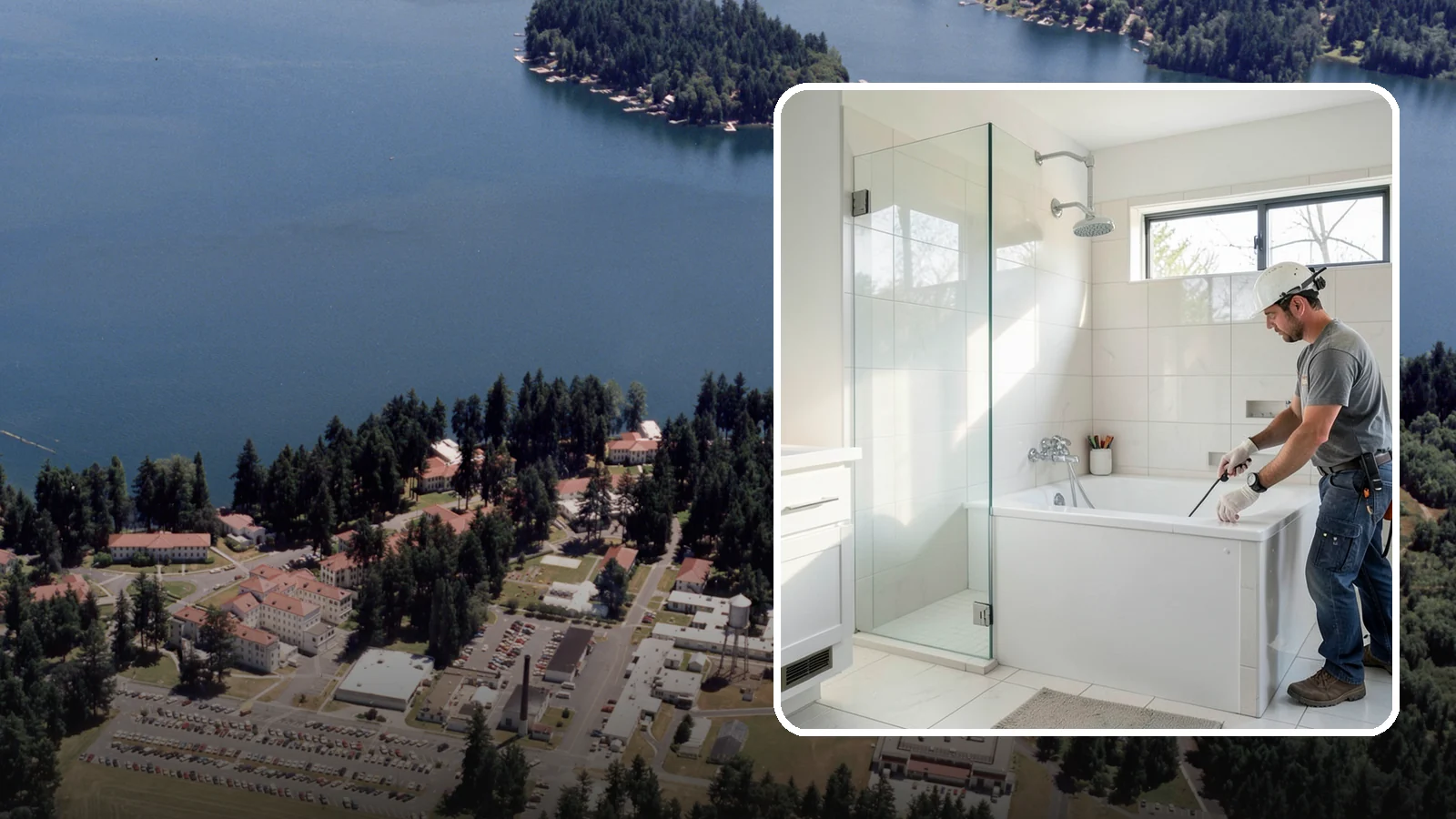 Bathtub Installation in Lakewood, Pierce County, WA - A bathtub installation sets a new tub with reliable plumbing and a clean, watertight surround.