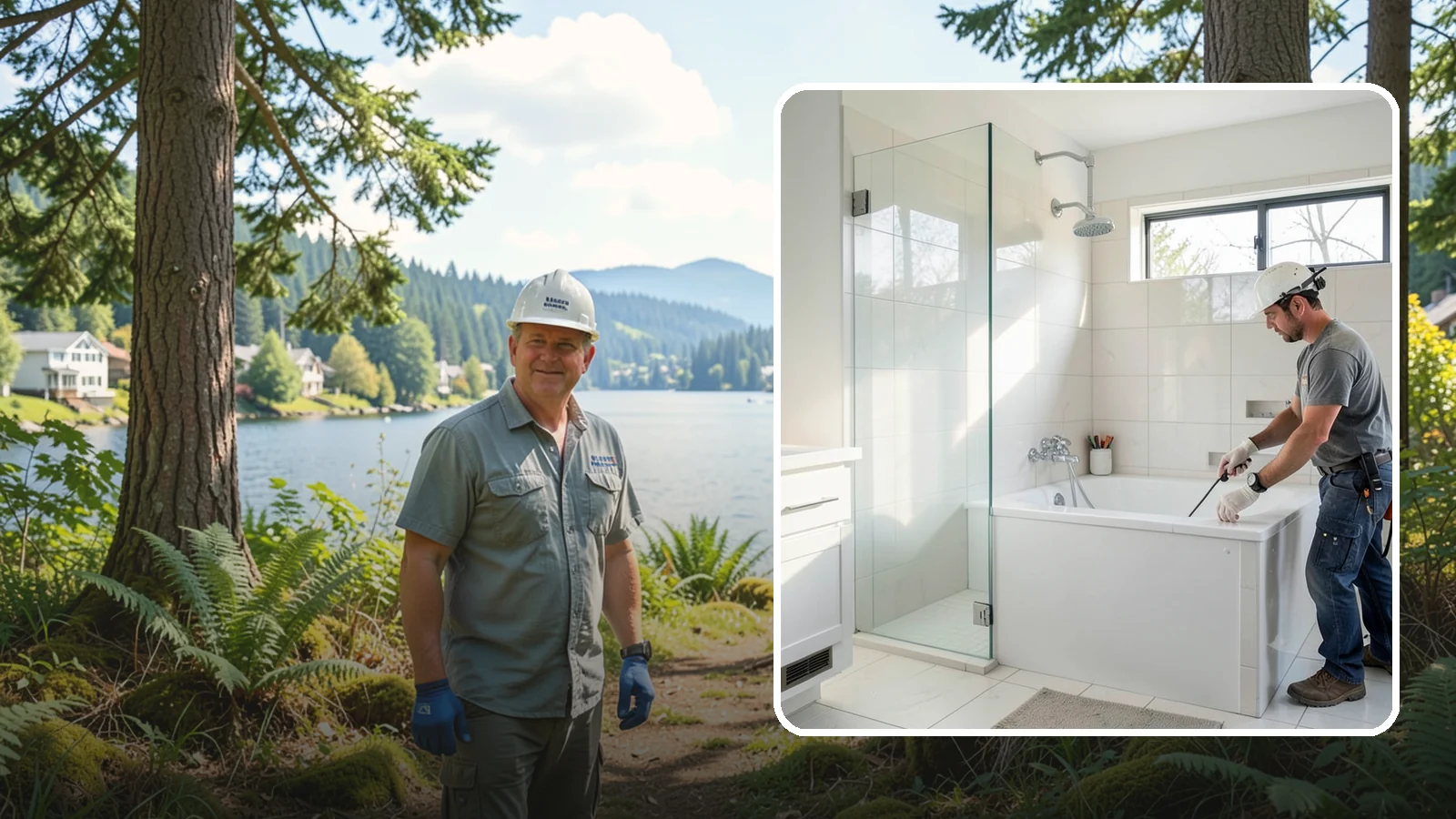 Bathtub Installation in Milton, King County, WA - A bathtub installation sets a new tub with reliable plumbing and a clean, watertight surround.