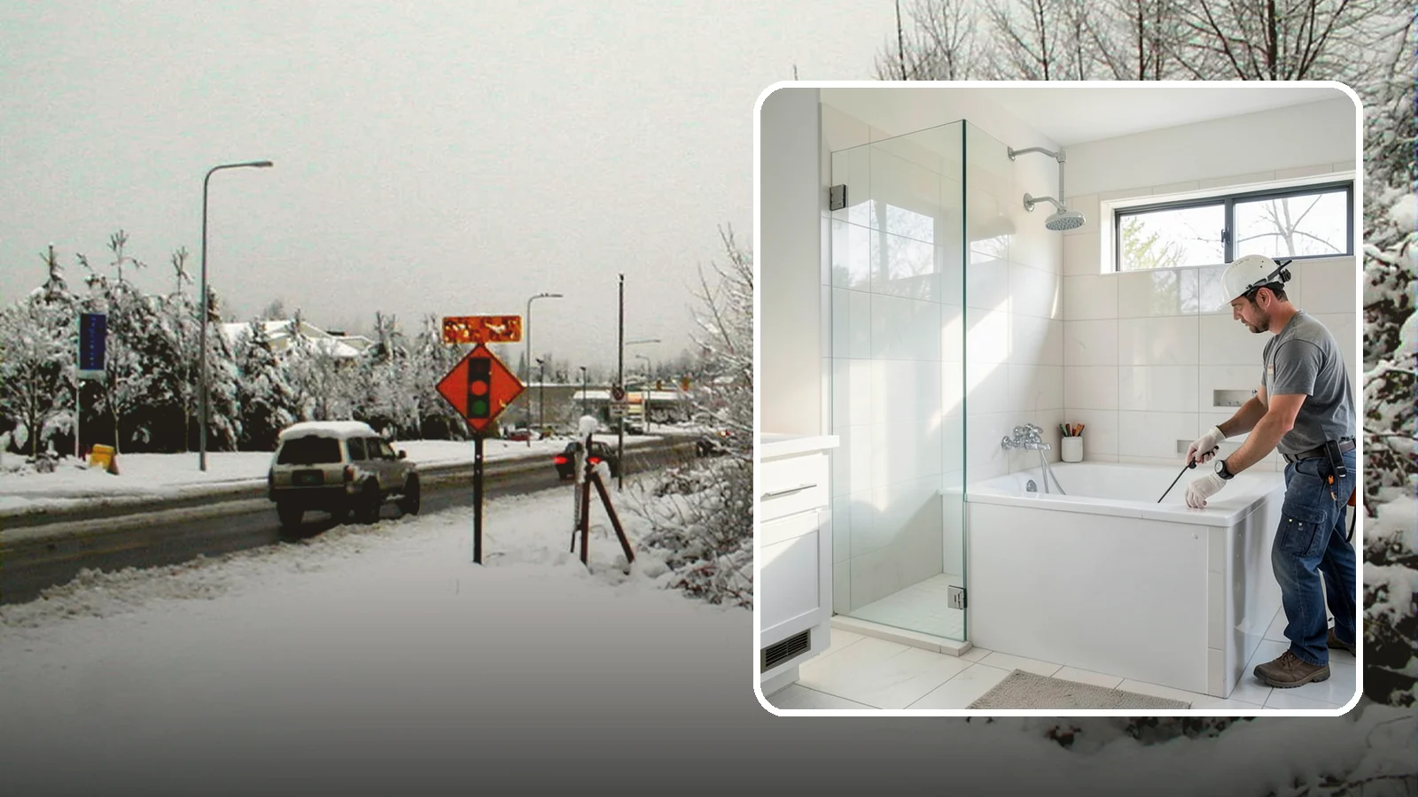 Bathtub Installation in Newcastle, King County, WA - A bathtub installation sets a new tub with reliable plumbing and a clean, watertight surround.