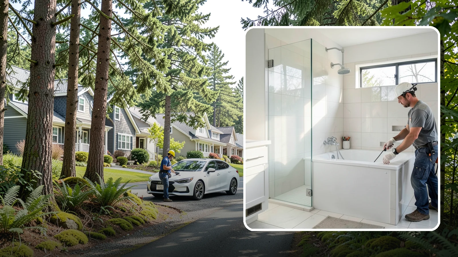 Bathtub Installation in Normandy Park, King County, WA - A bathtub installation sets a new tub with reliable plumbing and a clean, watertight surround.