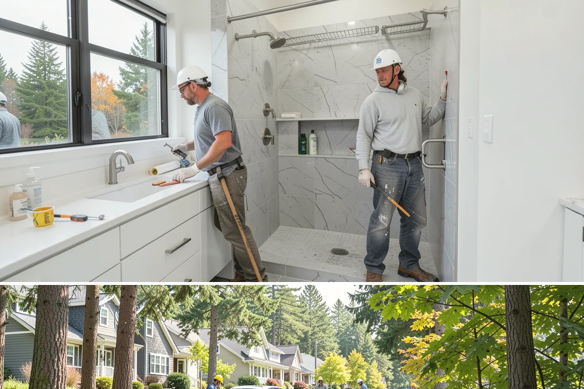 Bathtub Installation in Normandy Park, King County, WA - Tub installations fit any part of the calendar since the work stays comfortably indoors.