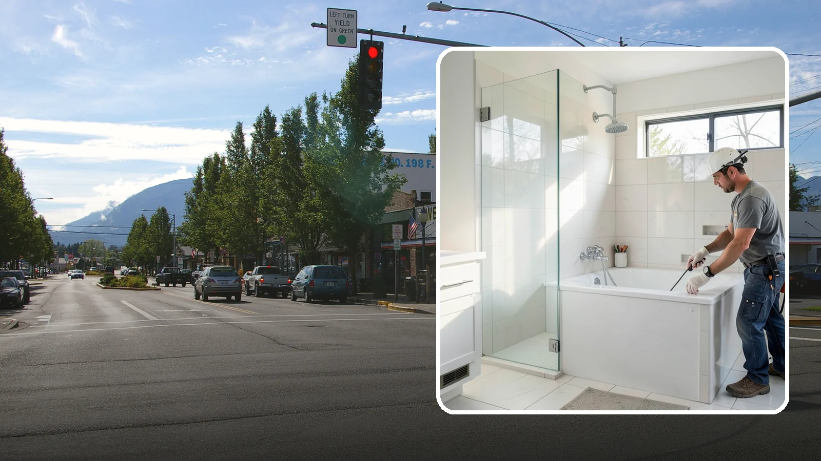 Bathtub Installation in North Bend, King County, WA - A bathtub installation sets a new tub with reliable plumbing and a clean, watertight surround.