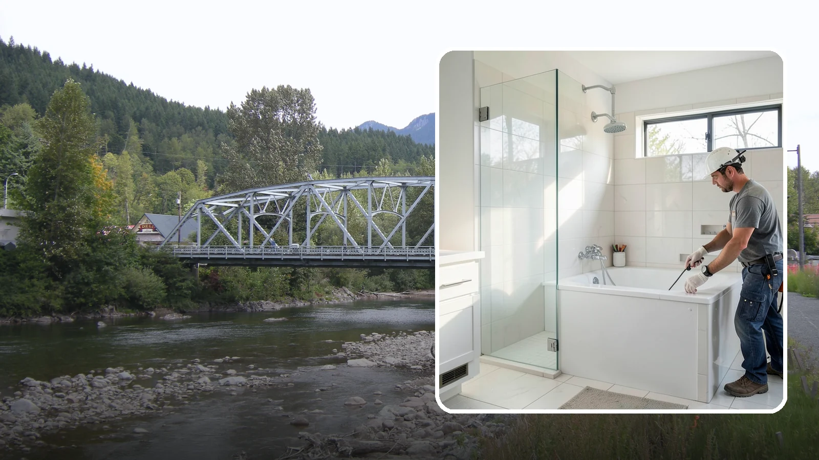 Bathtub Installation in Skykomish, King County, WA - A bathtub installation sets a new tub with reliable plumbing and a clean, watertight surround.