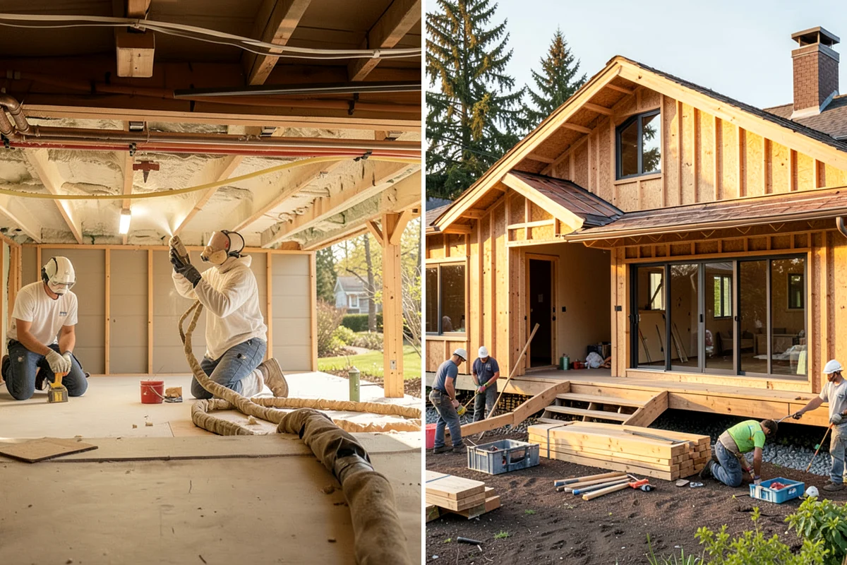 Batt Insulation in Everett, Snohomish County, WA - Measure cavities and select batt R-value and type