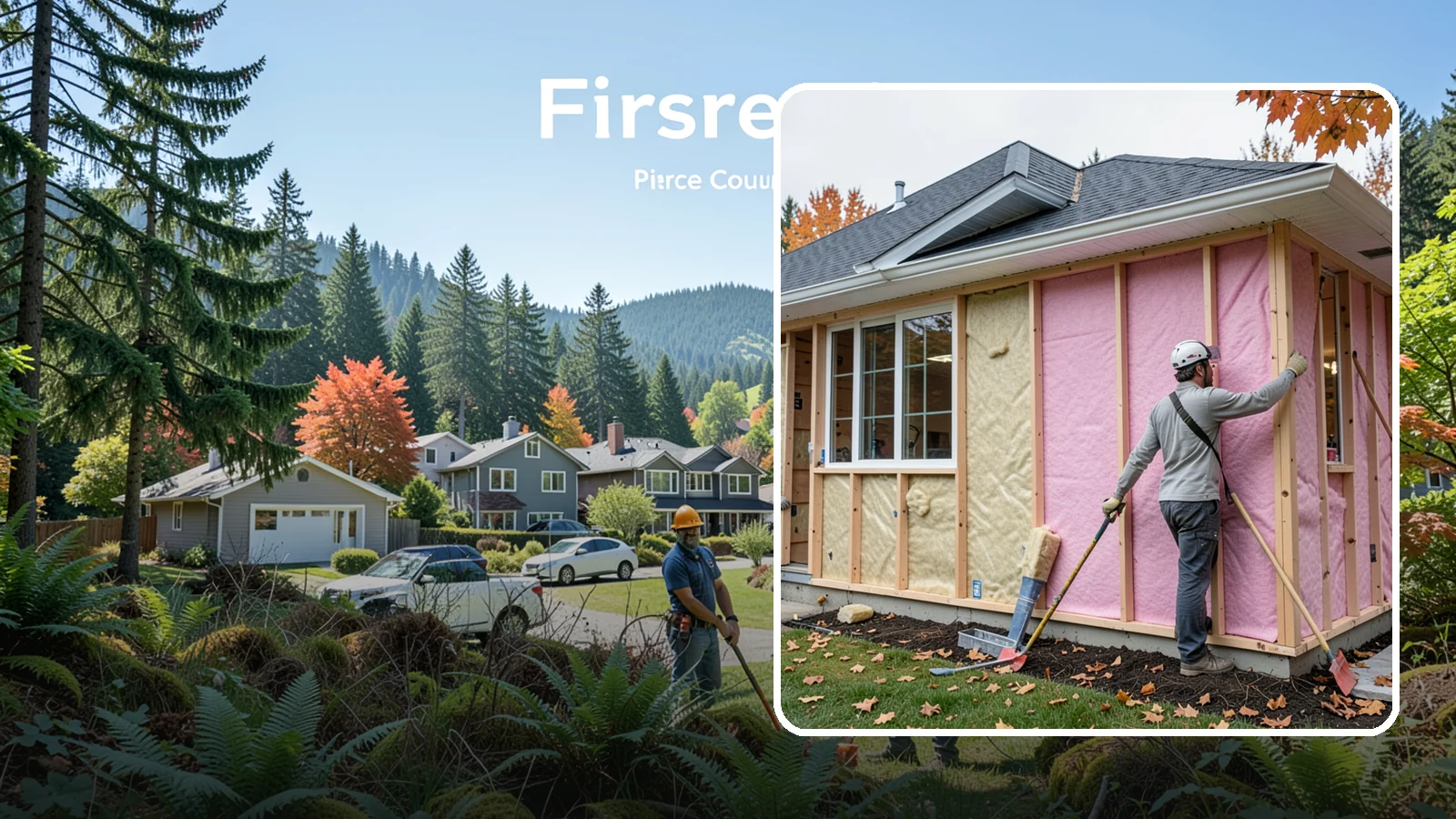 Batt Insulation in Fircrest, Pierce County, WA - We install batt insulation in walls, floors, and ceilings for reliable, cost-effective thermal performance.