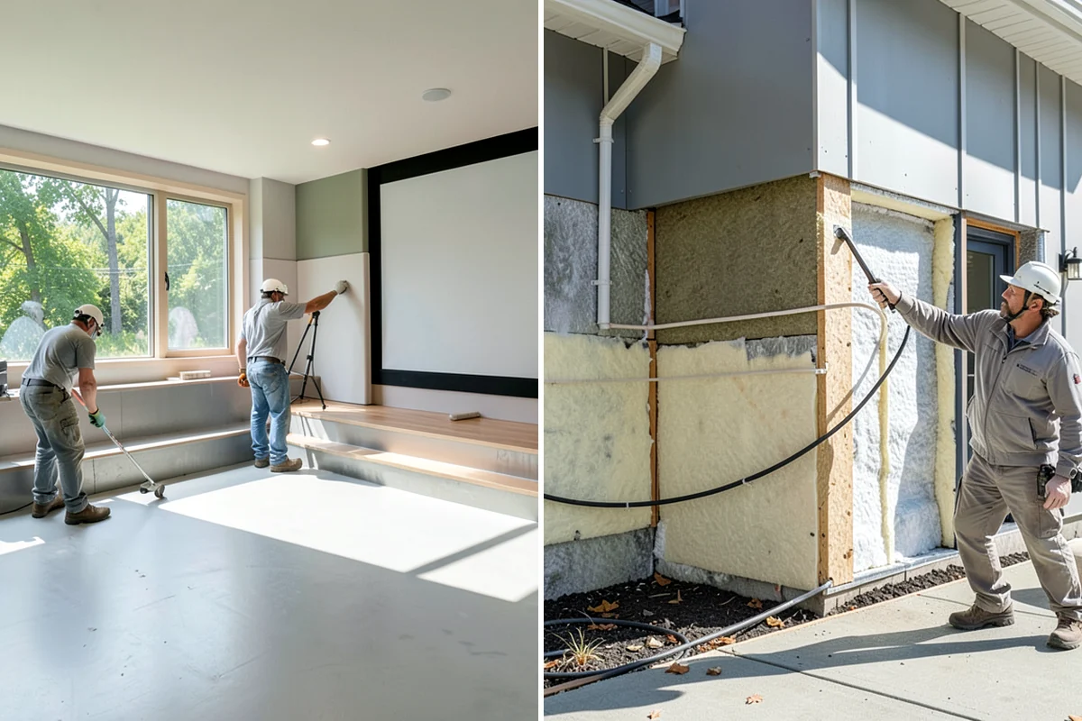 Batt Insulation in Lake Forest Park, King County, WA - Measure cavities and select batt R-value and type