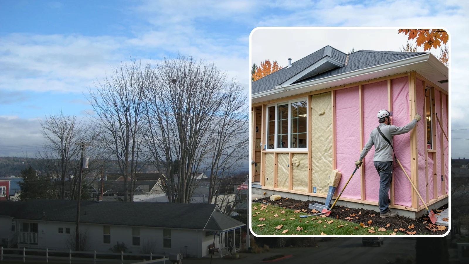 Batt Insulation in Langley, Island County, WA - We install batt insulation in walls, floors, and ceilings for reliable, cost-effective thermal performance.
