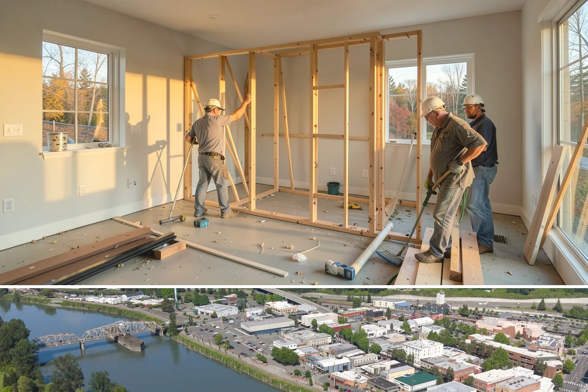 Batt Insulation in Mount Vernon, Skagit County, WA - Batt insulation fits any season and is commonly installed during remodel and framing phases year-round.