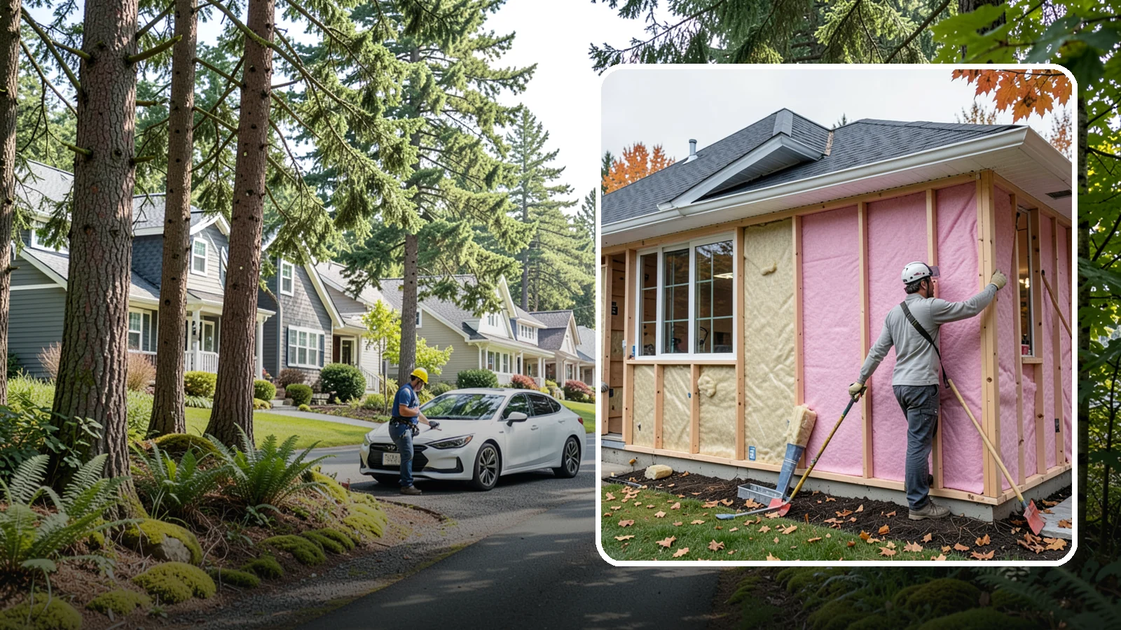 Batt Insulation in Normandy Park, King County, WA - We install batt insulation in walls, floors, and ceilings for reliable, cost-effective thermal performance.