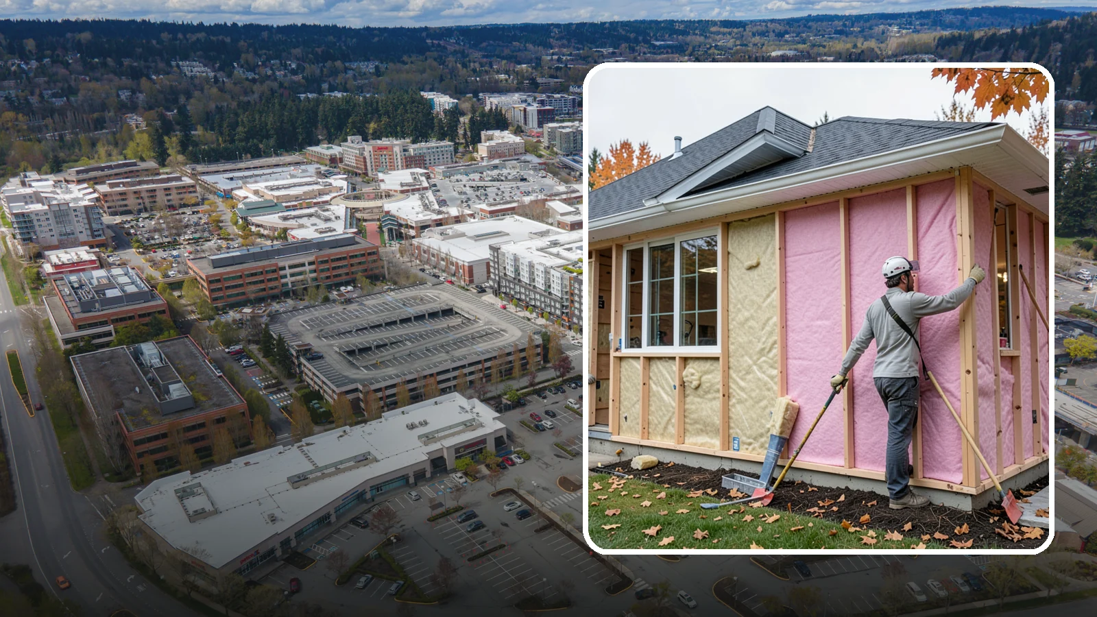 Batt Insulation in Redmond, King County, WA - We install batt insulation in walls, floors, and ceilings for reliable, cost-effective thermal performance.