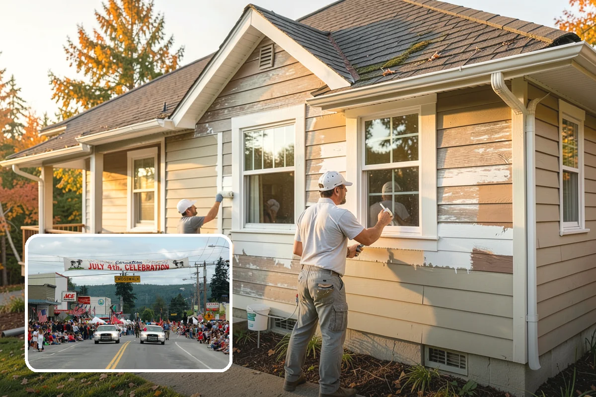 Battery Storage Installation in Carnation, King County, WA - Provides backup power during storm outages