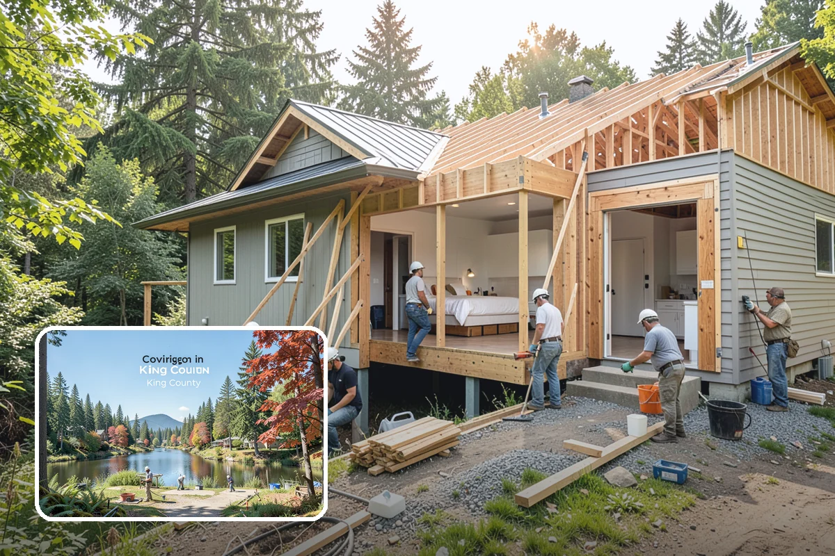 Battery Storage Installation in Covington, King County, WA - Provides backup power during storm outages