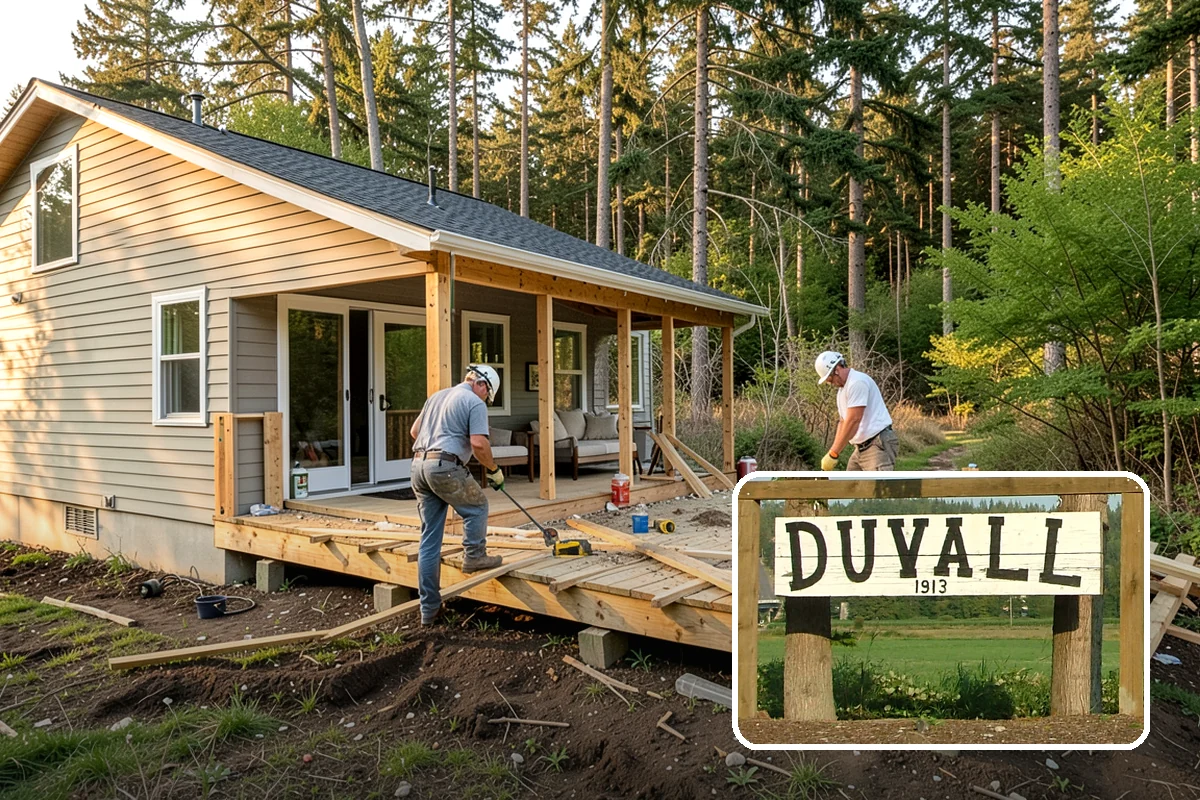 Battery Storage Installation in Duvall, King County, WA - Provides backup power during storm outages