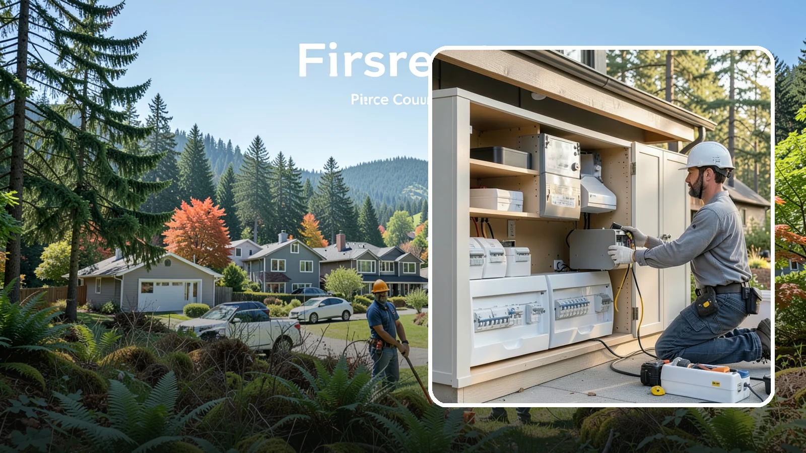 Battery Storage Installation in Fircrest, Pierce County, WA - Home battery storage installation that keeps essentials running when the power goes out.