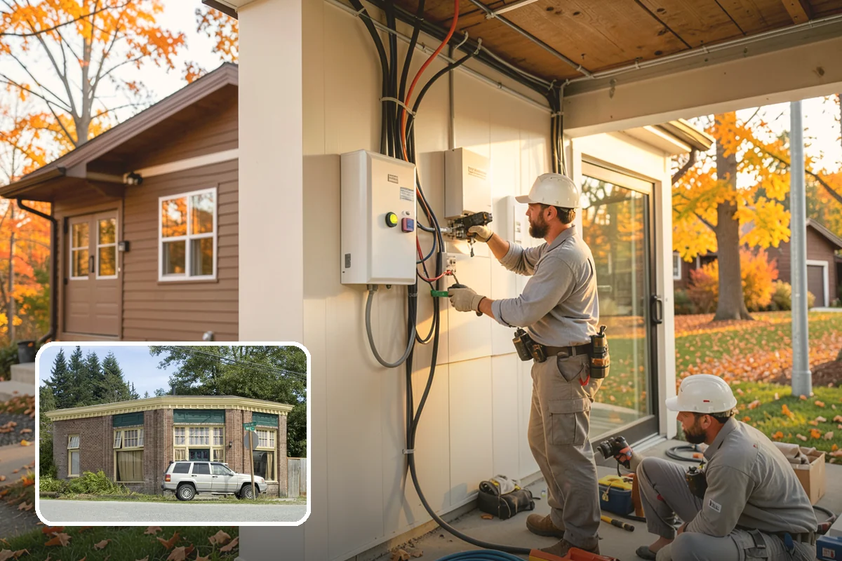 Battery Storage Installation in Hamilton, Skagit County, WA - Provides backup power during storm outages