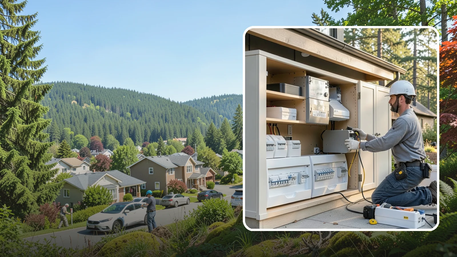Battery Storage Installation in Index, Snohomish County, WA - Home battery storage installation that keeps essentials running when the power goes out.