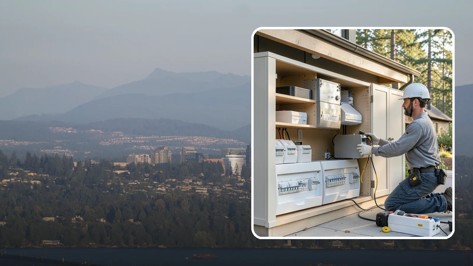 Battery Storage Installation in Medina, King County, WA - Home battery storage installation that keeps essentials running when the power goes out.