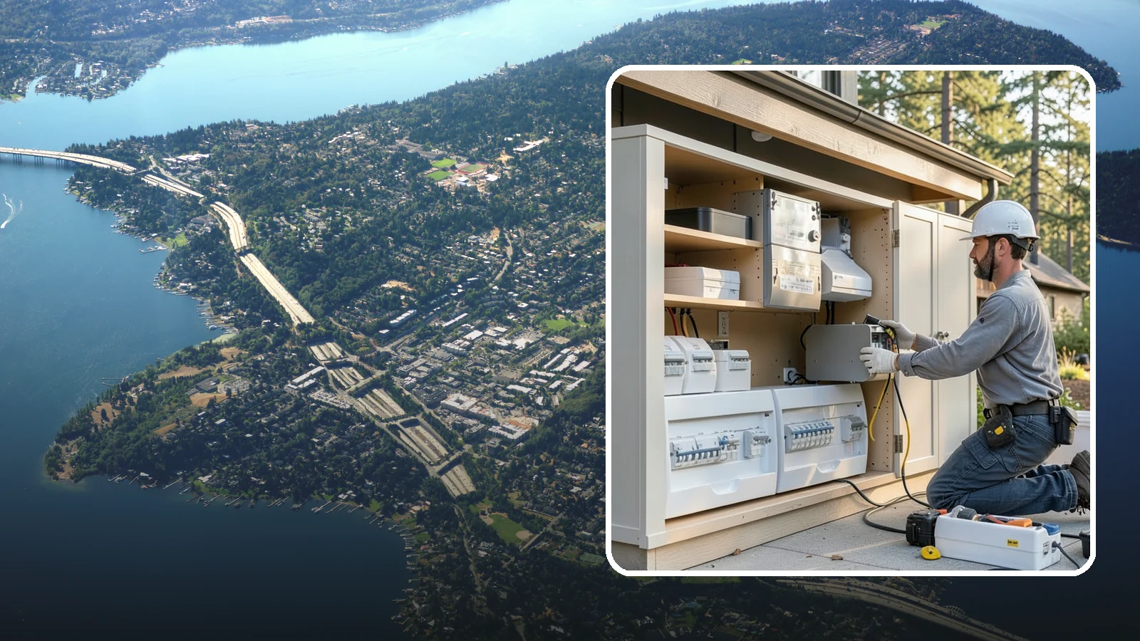 Battery Storage Installation in Mercer Island, King County, WA - Home battery storage installation that keeps essentials running when the power goes out.