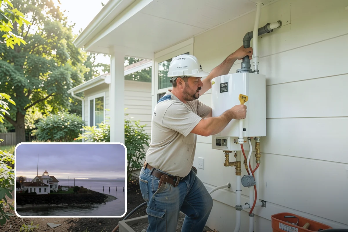 Battery Storage Installation in Mukilteo, Snohomish County, WA - Provides backup power during storm outages