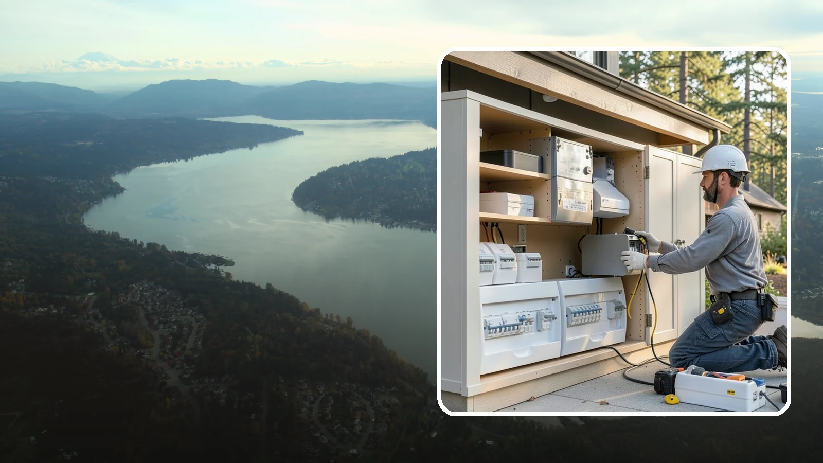 Battery Storage Installation in Sammamish, King County, WA - Home battery storage installation that keeps essentials running when the power goes out.