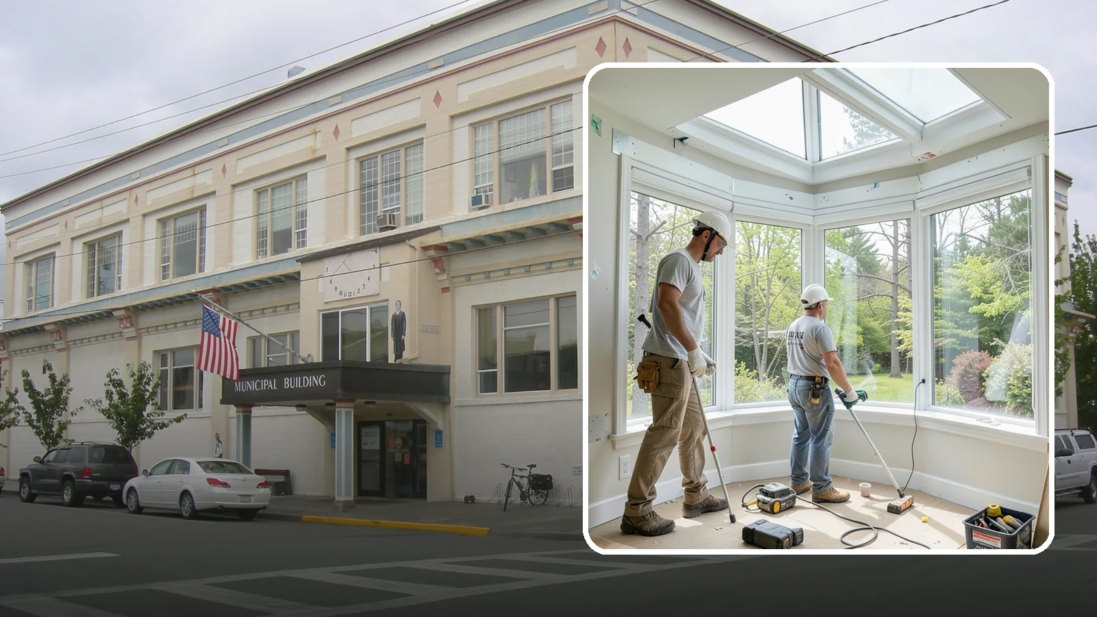 Bay Window Installation in Anacortes, Skagit County, WA - Building out and installing bay windows that add space, light, and a bright focal point to your PNW home.