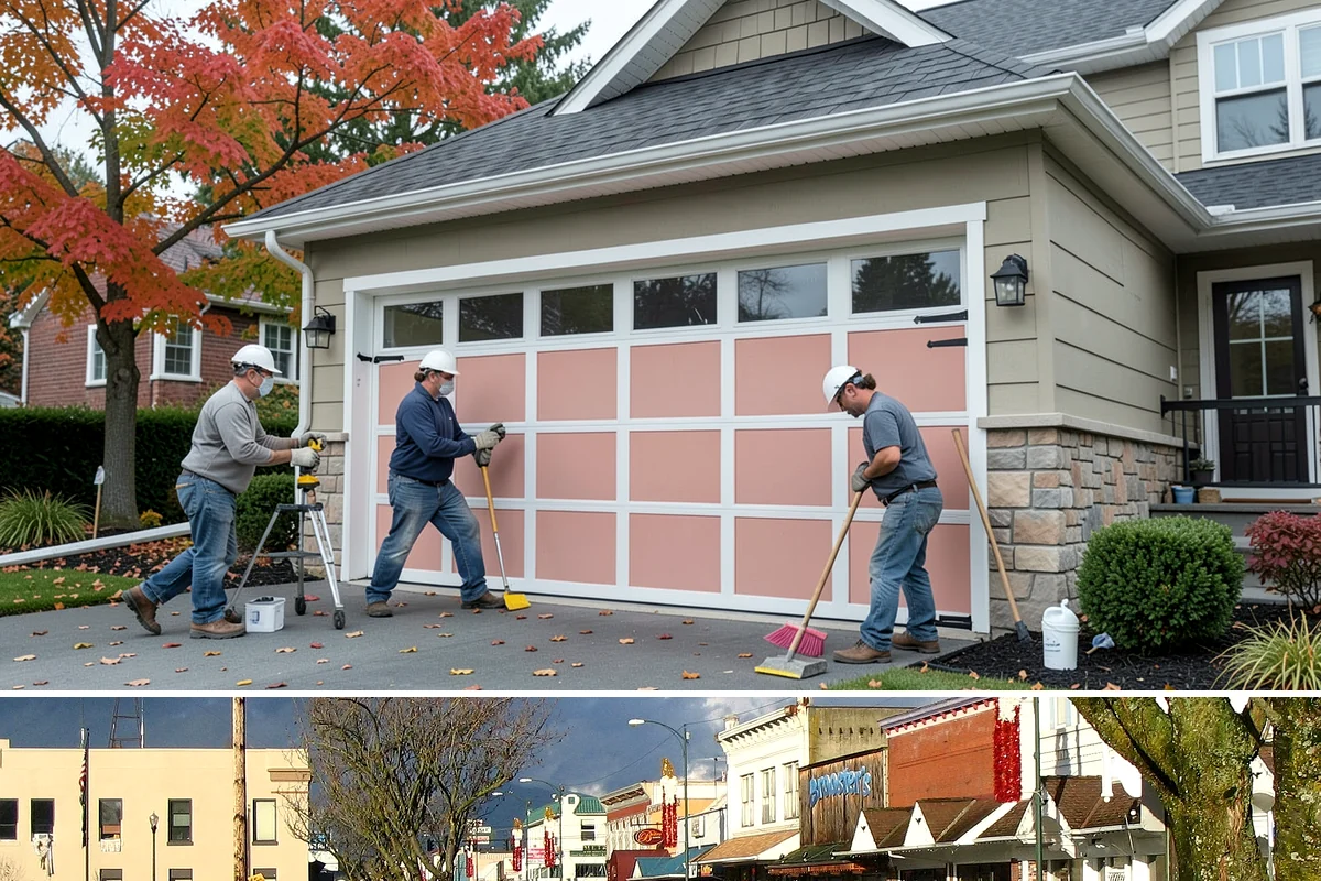 Bay Window Installation in Arlington, Snohomish County, WA - Because bay installations open the wall and add a small roof, we schedule them during drier spells to keep the structure...