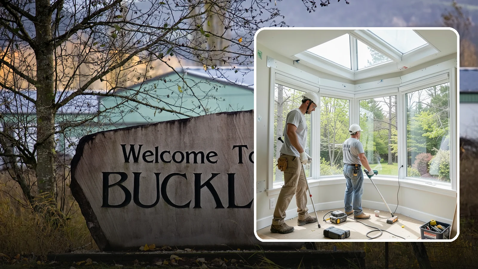 Bay Window Installation in Buckley, Pierce County, WA - Building out and installing bay windows that add space, light, and a bright focal point to your PNW home.