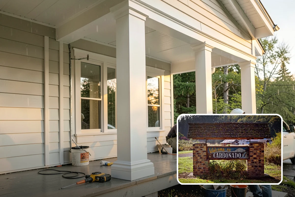 Bay Window Installation in Carbonado, Pierce County, WA - Added interior space for seating or display